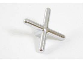 Chrome Cross Rest Head